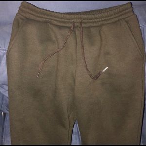 Olive “all chill” pants Fashion nova